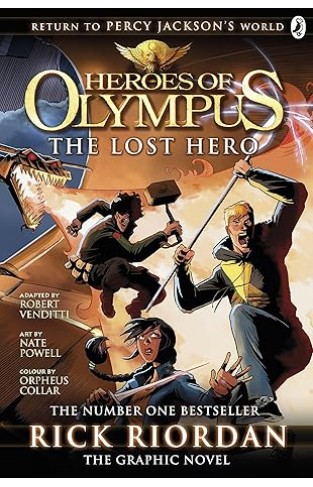 Heroes of Olympus The Lost Hero The Graphic Novel Paperback