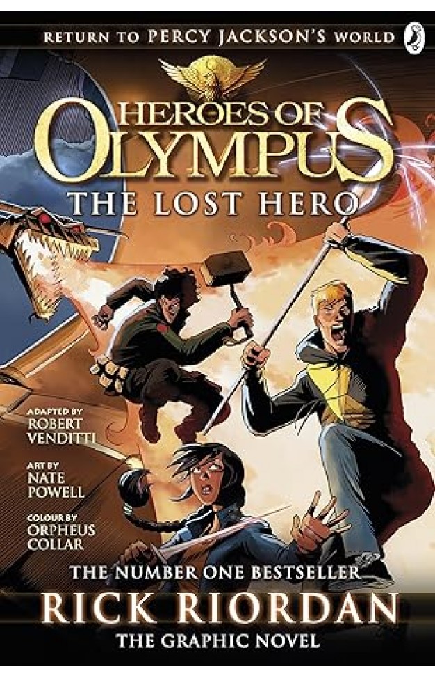 Heroes of Olympus The Lost Hero The Graphic Novel Paperback
