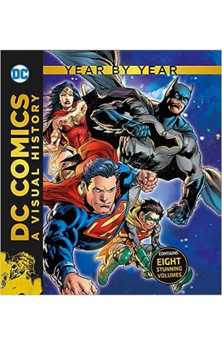 DC Comics: A Visual History Collection - 8 Books