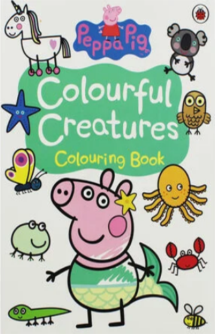 Peppa Pig - Colourful Creatures - Colouring Book 