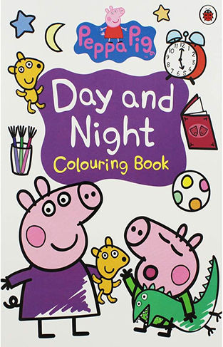 Peppa Pig: Day and Night Colouring Book