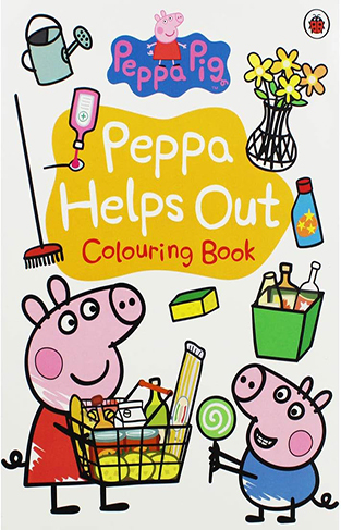 Peppa Pig: Peppa Helps Out Colouring Book