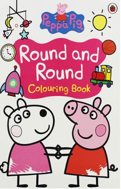 Peppa Pig: Round and Round Colouring Book