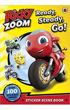 Ricky Zoom! Sticker Scenes Book