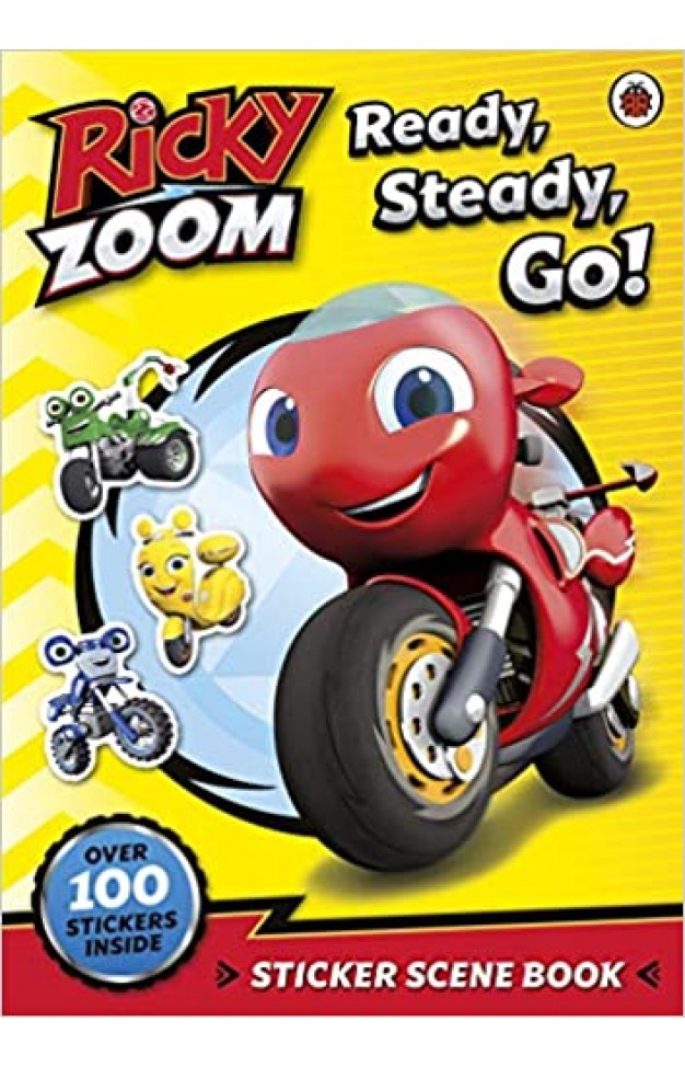 Ricky Zoom! Sticker Scenes Book