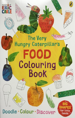 The Very Hungry Caterpillars Food Colouring Book