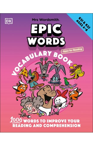 Mrs Wordsmith Epic Words Vocabulary Book, Ages 4-8 (Key Stages 1-2): 1,000 Words To Improve Your Reading And Comprehension
