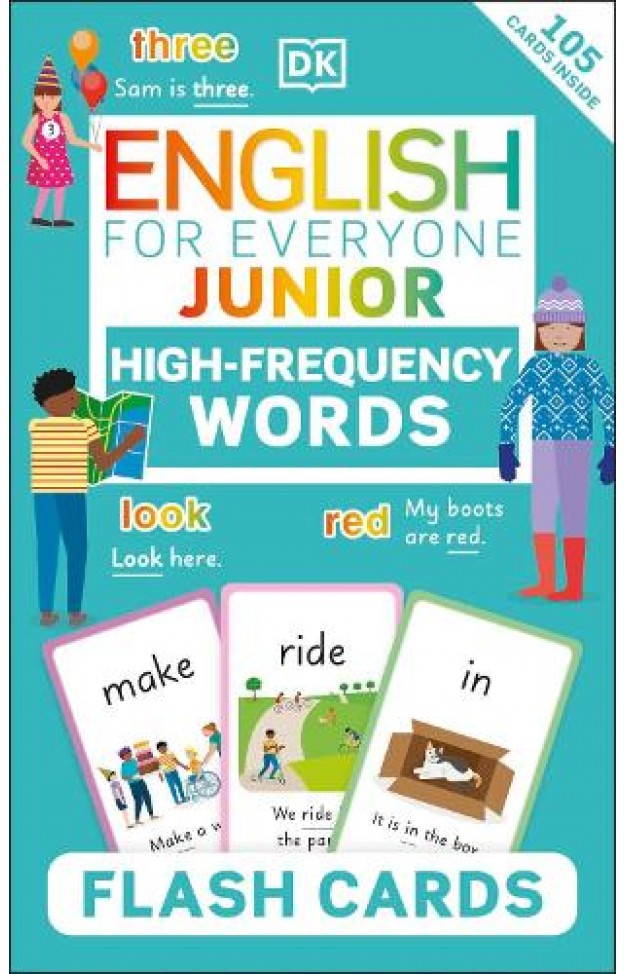 English for Everyone Junior High Frequency Words Flash Cards