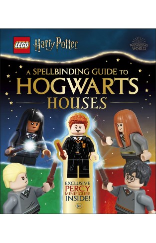 LEGO Harry Potter A Spellbinding Guide to Hogwarts Houses: With Exclusive Percy Weasley Minifigure