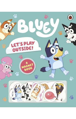 Bluey: Let's Play Outside! - Magnet Book