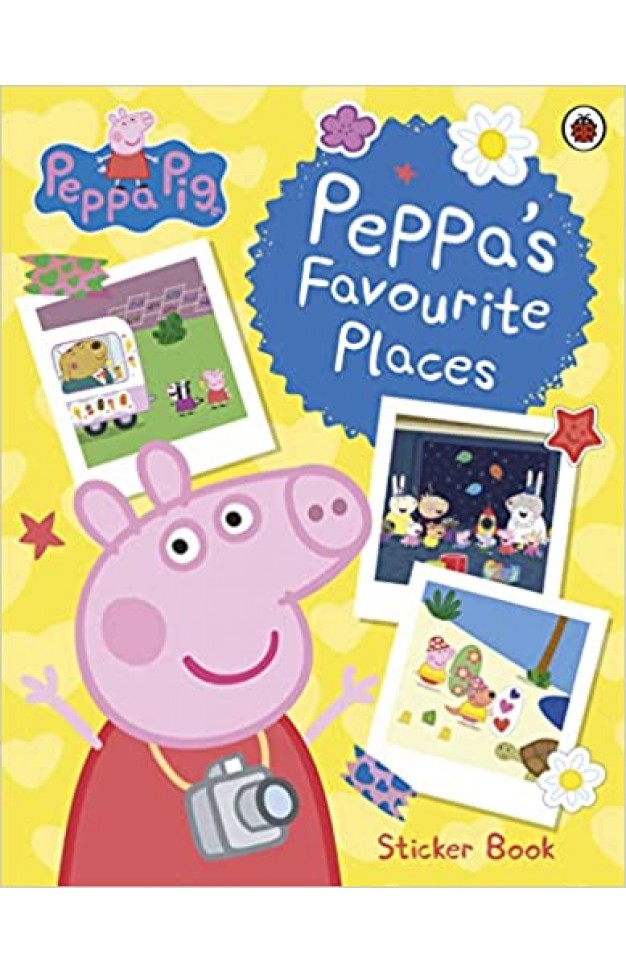 Peppa Pig: Peppa's Favourite Places - Sticker Scenes Book