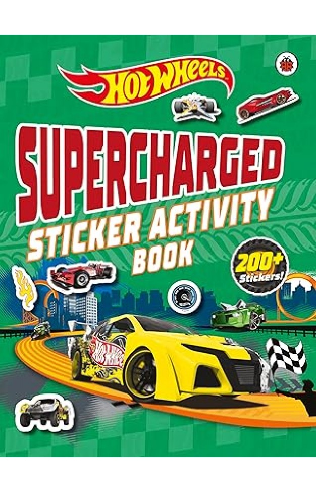 Hot Wheels: Supercharged Sticker Activity Book