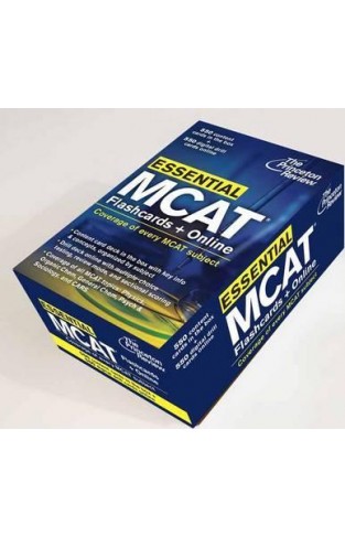 Essential MCAT: Flashcards + Online - Quick Review for Every MCAT Subject