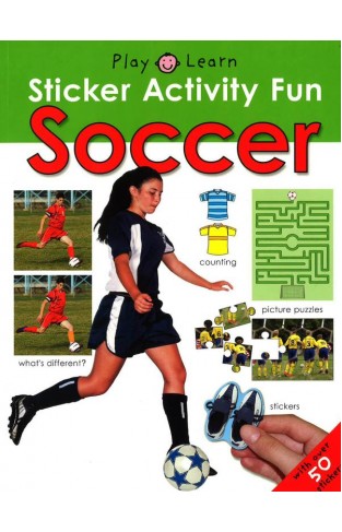 Sticker Activity Fun Soccer