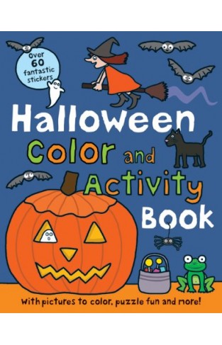 Halloween Preschool Color and Activity Book