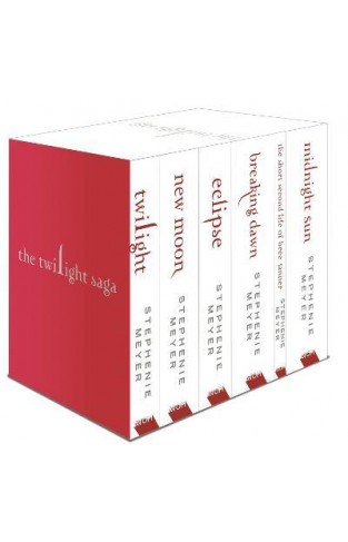 Twilight Saga 6 Book Set (White Cover)