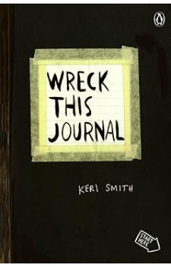 Wreck This Journal Black Expanded Ed 