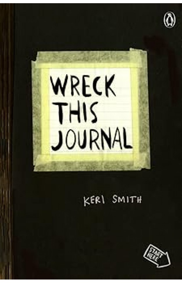 Wreck This Journal Black Expanded Ed 
