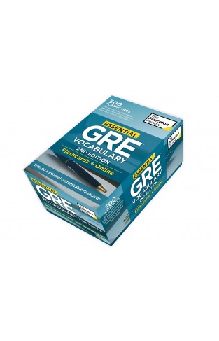 Essential GRE Vocabulary, 2nd Edition: Flashcards + Online (College Test Preparation)