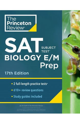Cracking the SAT Subject Test in Biology E/M 17th Edition