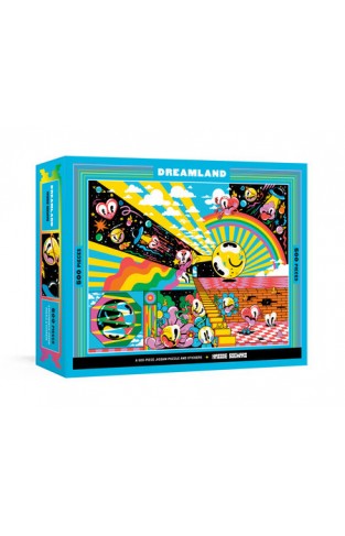 Dreamland - A 500-Piece Jigsaw Puzzle and Stickers : Jigsaw Puzzles for Adults