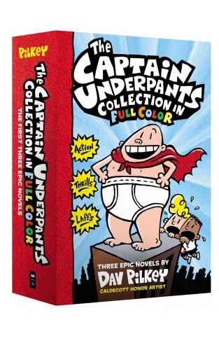 The Captain Underpants Color Collection (Captain Underpants #1-3 Boxed Set)