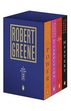 Robert Greene 4-Book Boxed Set The 48 Laws of Power The Art of Seduction The 33 Strategies of War Mastery
