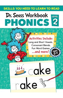 Dr. Seuss Phonics Level 2 Workbook