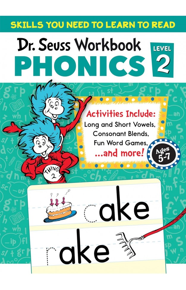 Dr. Seuss Phonics Level 2 Workbook