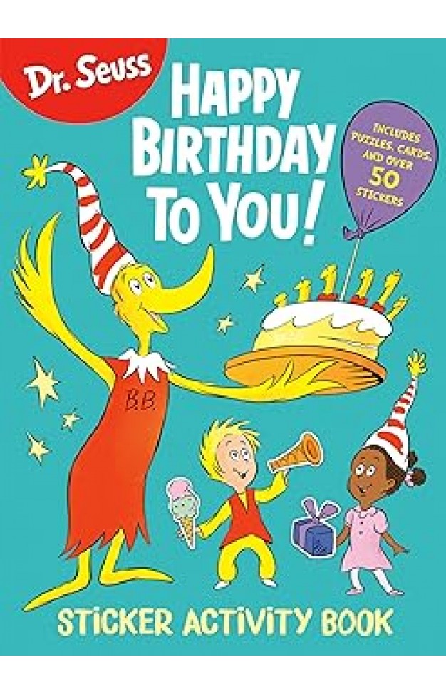 Dr Seuss  Happy Birthday To You Sticker Activity Book