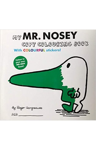 Mr Men Mr Nosey Colouring