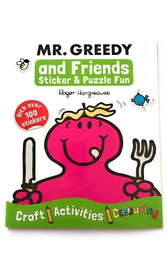 Mr. Greedy and Friends Sticker &amp; Puzzle Fun