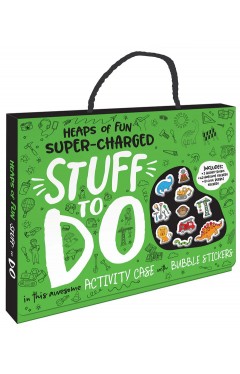 Heaps of Fun Super Charged Bubble Sticker Activity Case