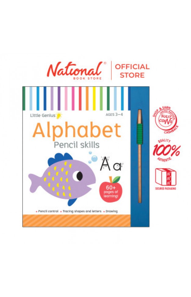 Little Genius Vol. 2 - Pencil Skills Activity Pad - Alphabet