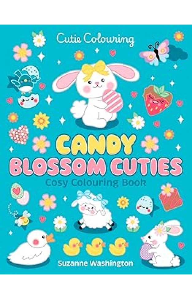 Candy Blossom Cuties Colouring Book