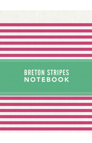 Breton Stripes Hot Pink (Notebooks)