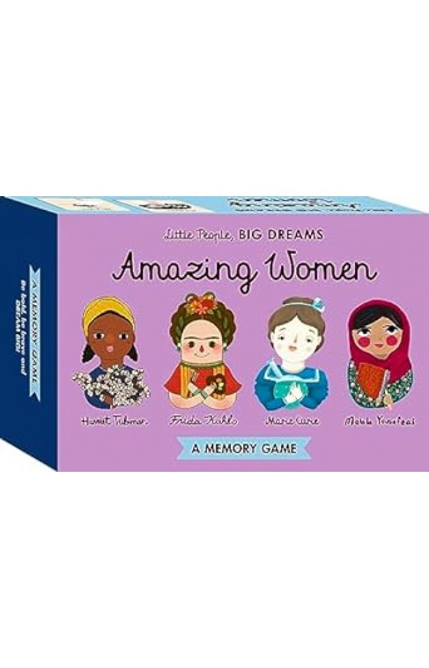 Little People Big dreams Amazing Women Memory Game