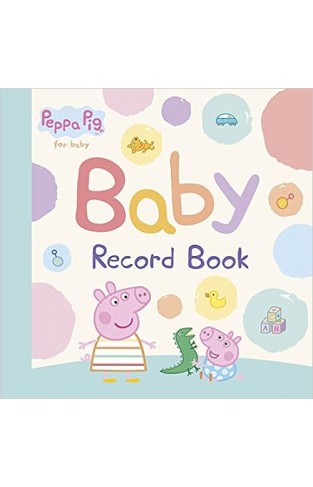 Peppa Pig Baby Record Book