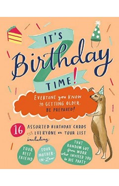 It's Birthday Time Greeting Assortment Boxed Notecards