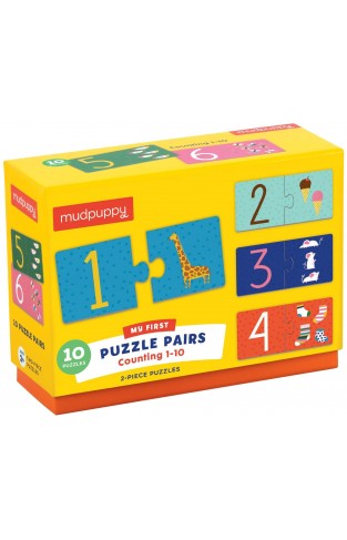 My First Puzzle Pairs Counting 1-10 - (PUZZLES)