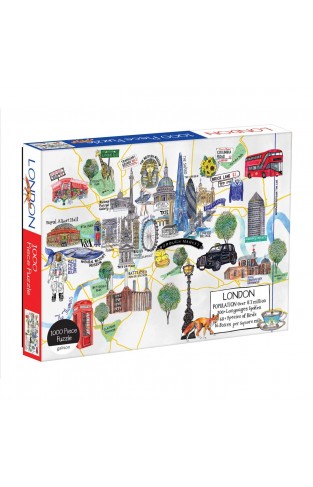 London Map 1000 Piece Puzzle