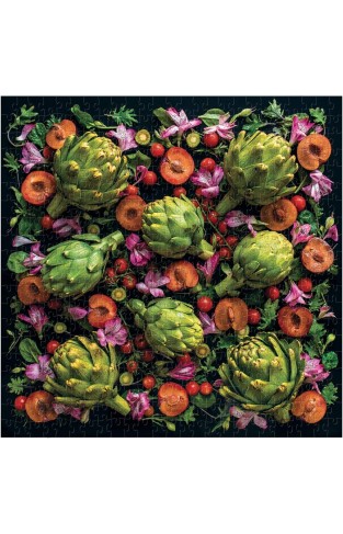 Artichoke Floral 500 Piece Puzzle