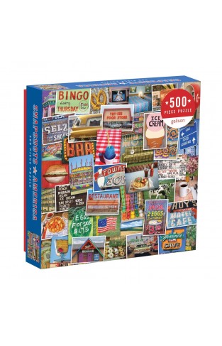 Snapshots of America 500 Piece Puzzle (Puzzles)