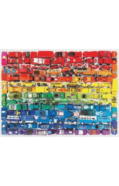 Rainbow Toy Cars 1000 Piece Puzzle