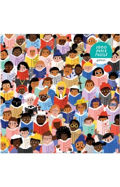 Book Club 1000 Piece Puzzle In a Square Box