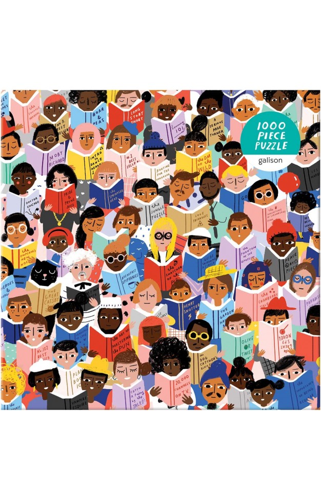 Book Club 1000 Piece Puzzle In a Square Box