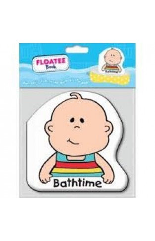 Floatee Bath Time Baby - (Bath Book)