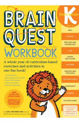Brain Quest Workbook Kindergarten