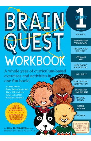 Brain Quest Workbook Grade 1