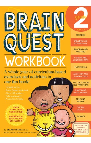 Brain Quest Workbook Grade 2